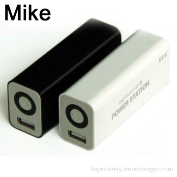 Emergency Mobilephone Power with 2600mAh, Power Bank, Portable Charger